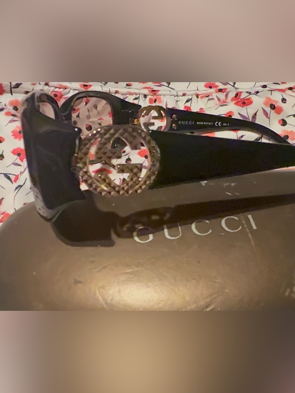 Gucci Dark Brown Square frame you can put own prescripcion Glasses Authentic - Picture 16 of 16